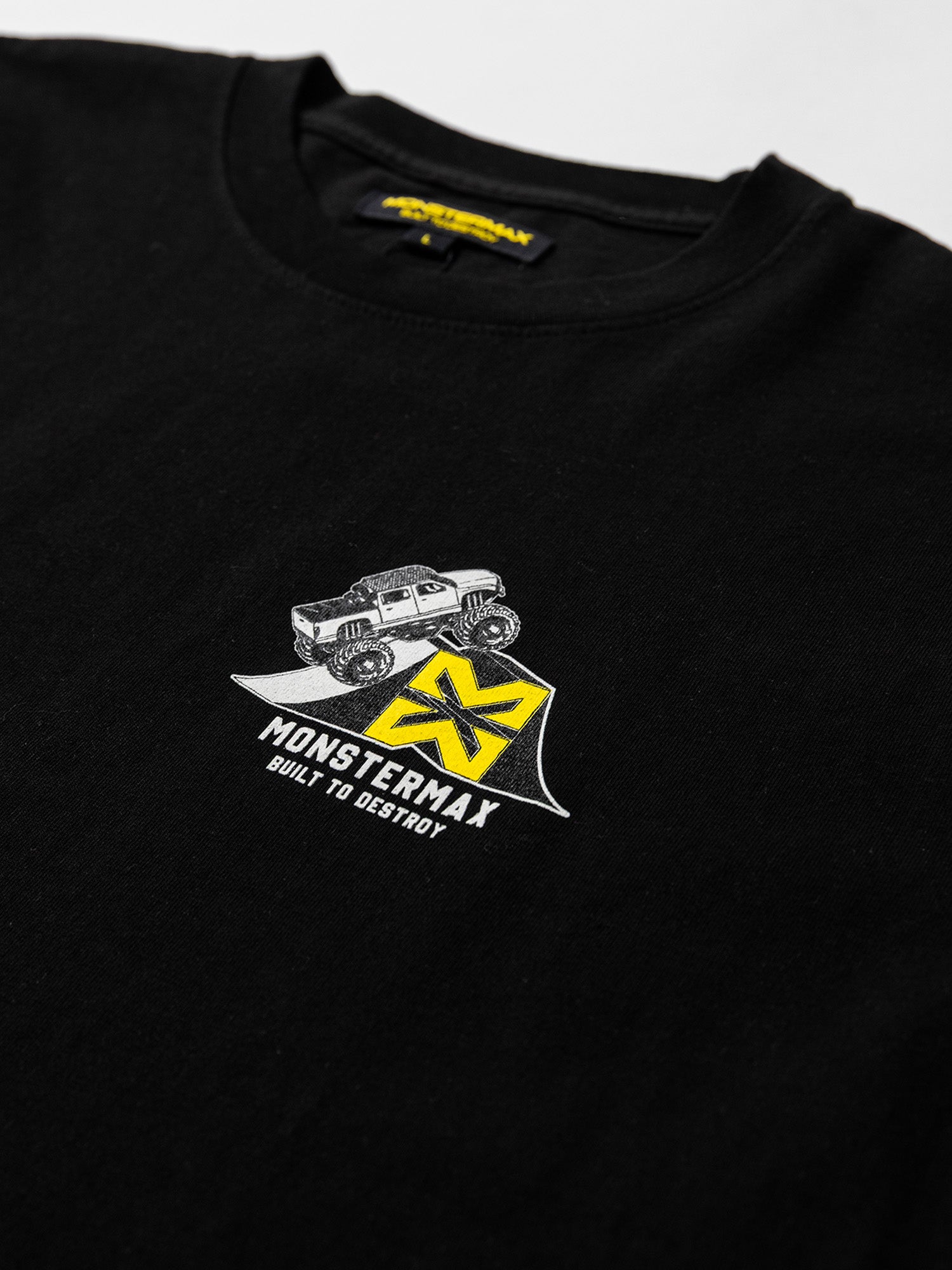 MONSTERMAX JUMP BLACK TEE