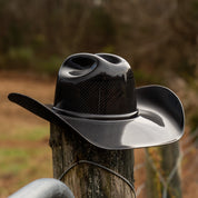 WHISTLINDIESEL x NELSON RACING DESIGN Hand Made Carbon Fiber Cowboy Hat - GLOSS