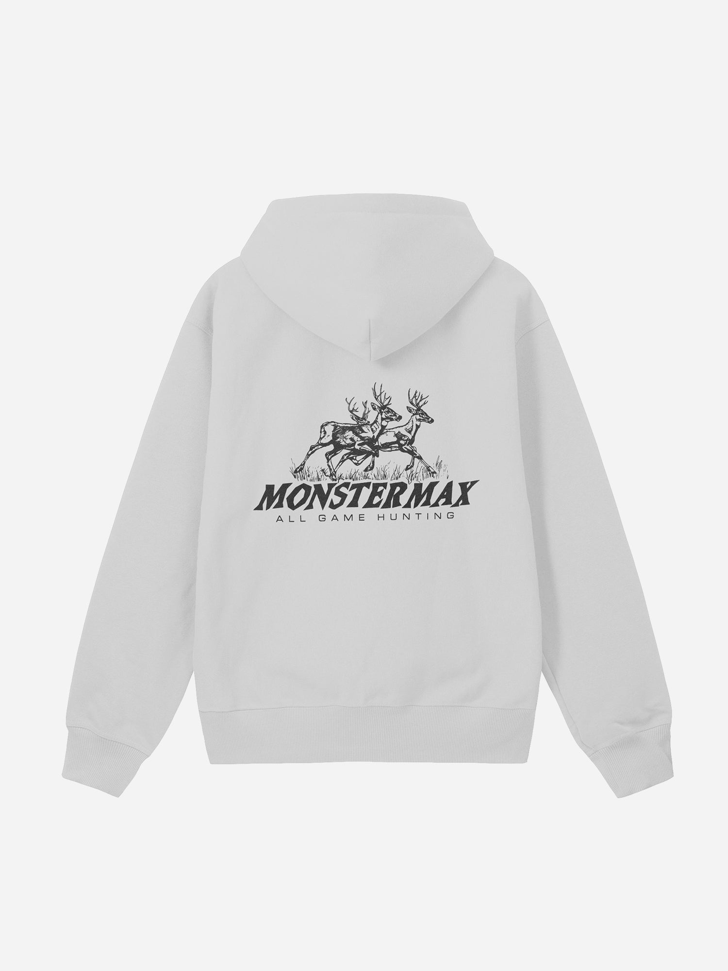 MONSTERMAX ALL GAME GREY HOODIE