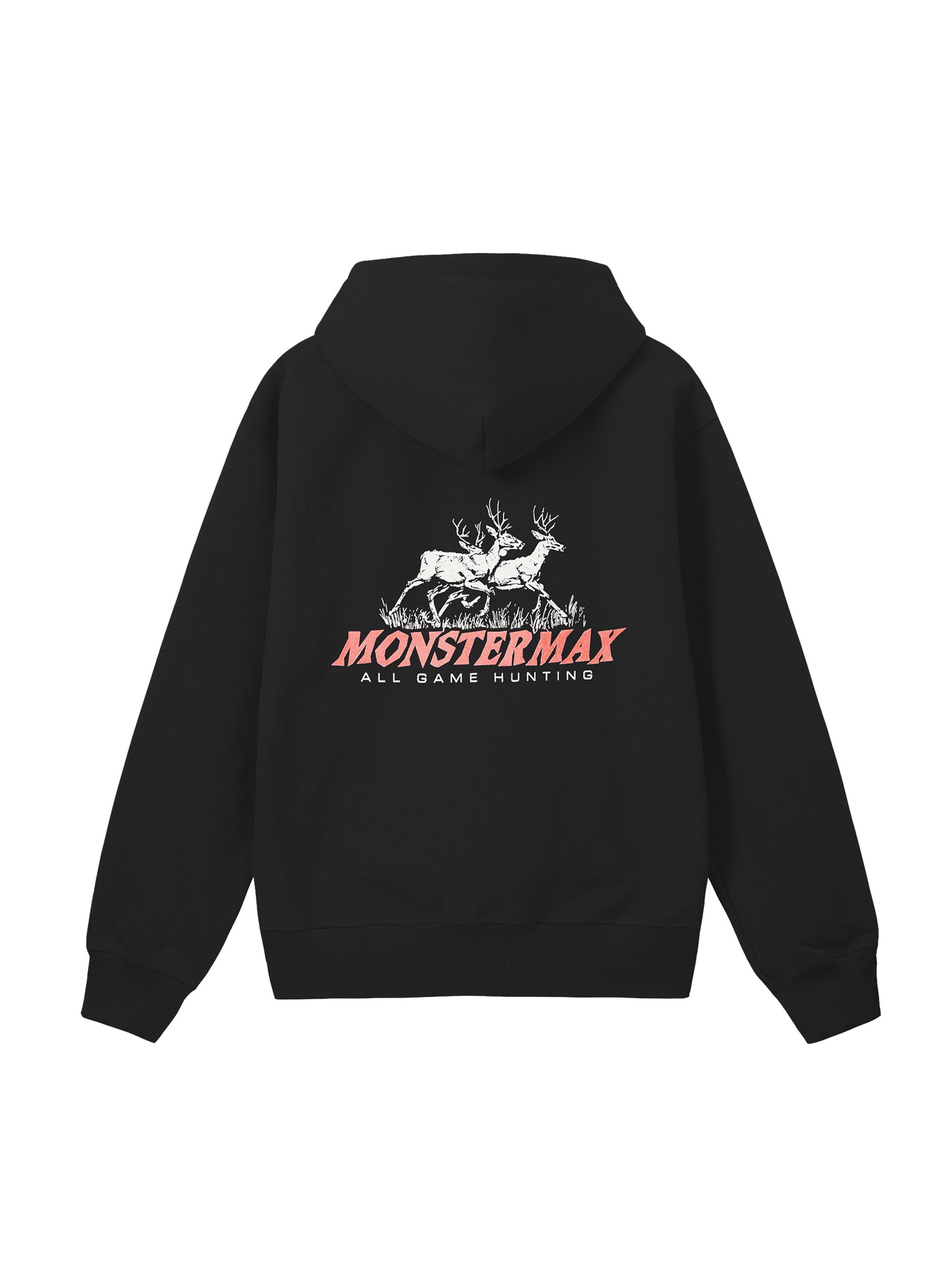 MONSTERMAX ALL GAME HUNTING BLACK HOODIE
