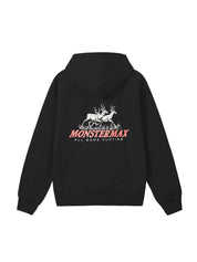 MONSTERMAX ALL GAME HUNTING BLACK HOODIE