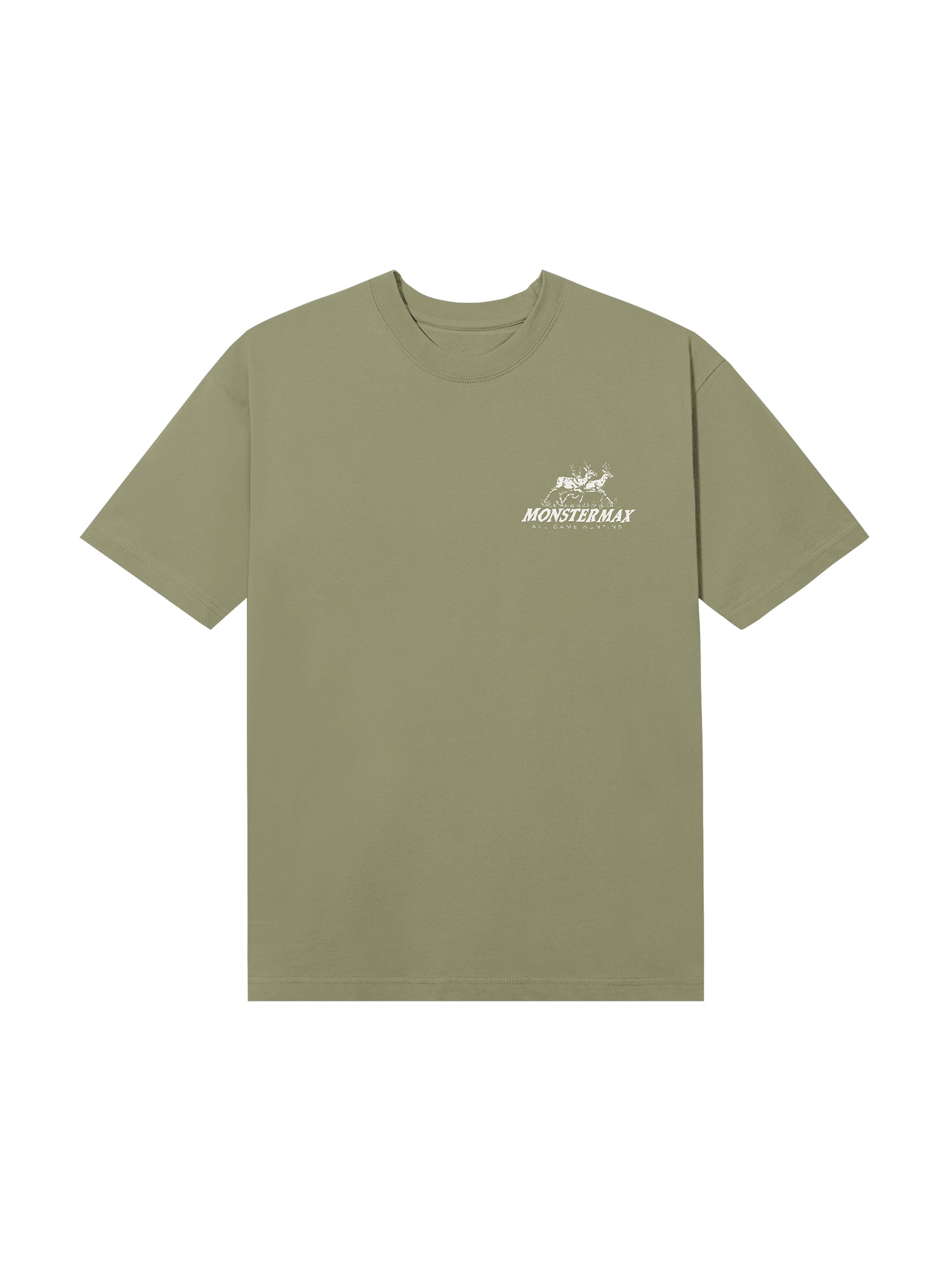 MONSTERMAX ALL GAME HUNTING OLIVE TEE