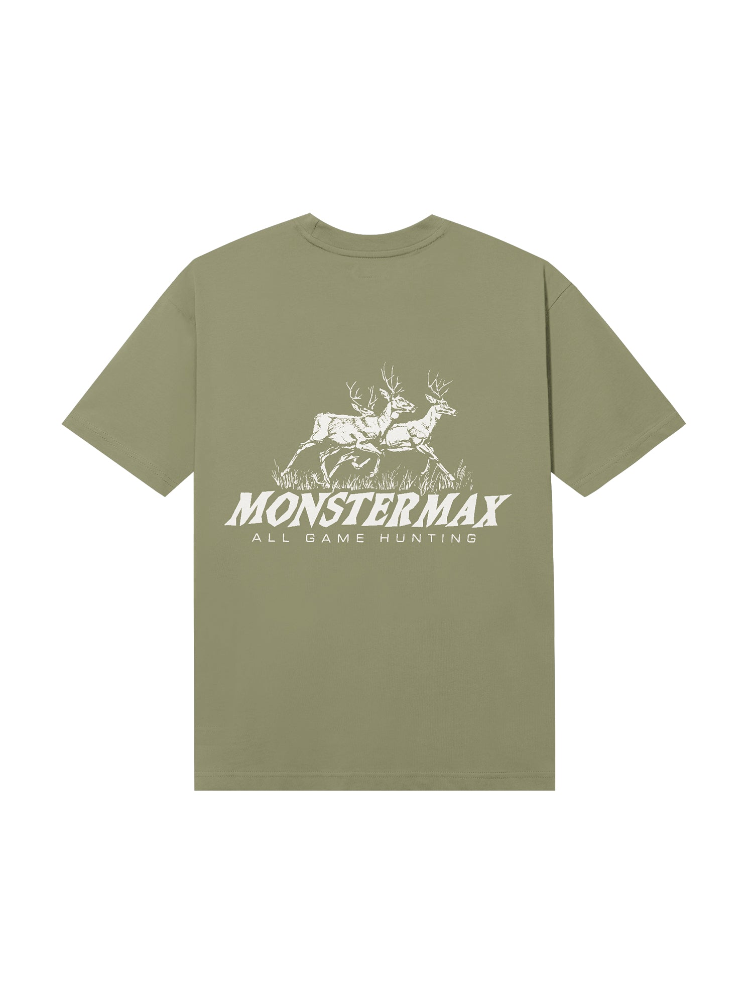 MONSTERMAX ALL GAME HUNTING OLIVE TEE