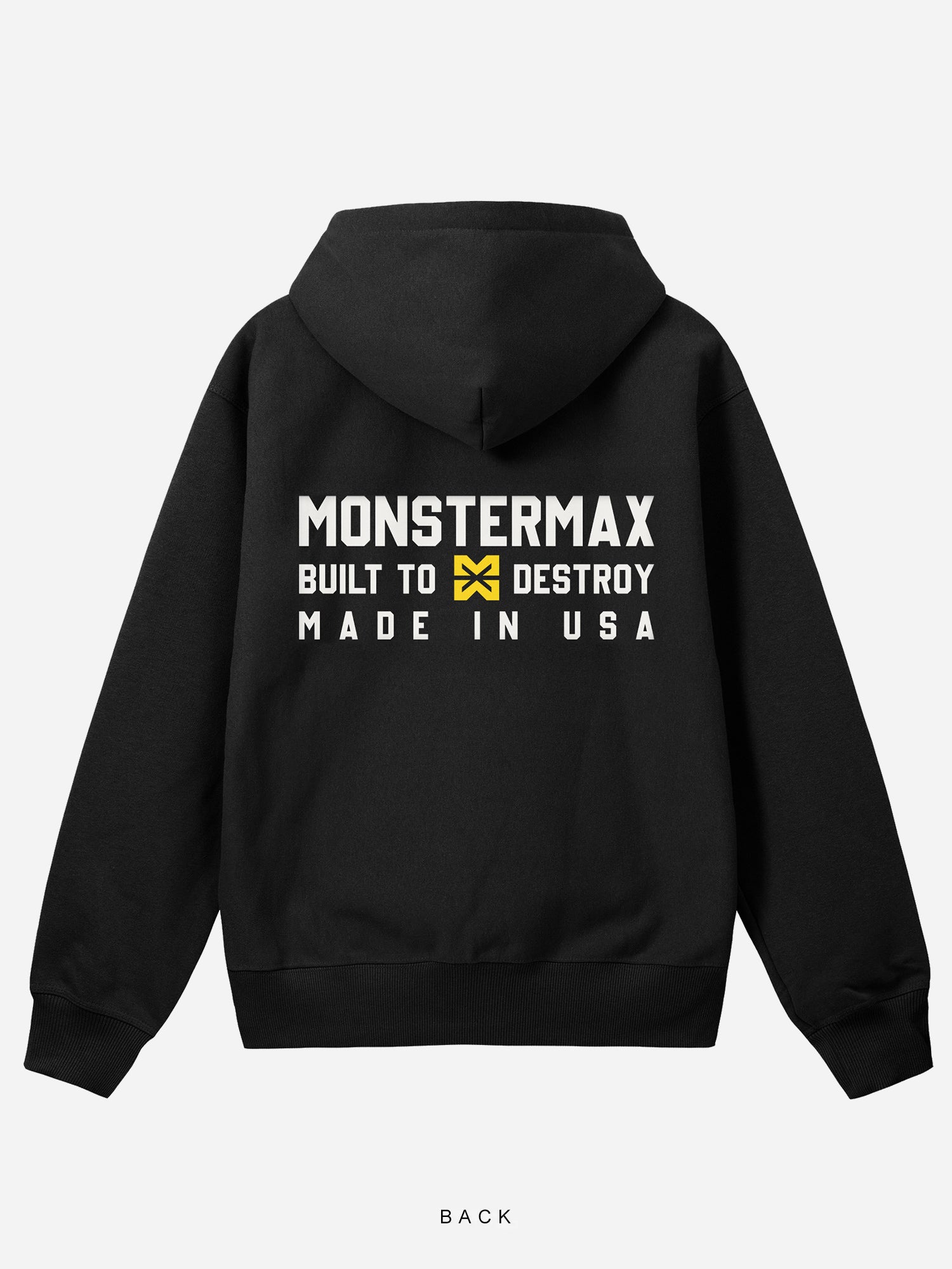 MONSTERMAX JUMP BLACK HOODIE