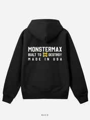 MONSTERMAX JUMP BLACK HOODIE