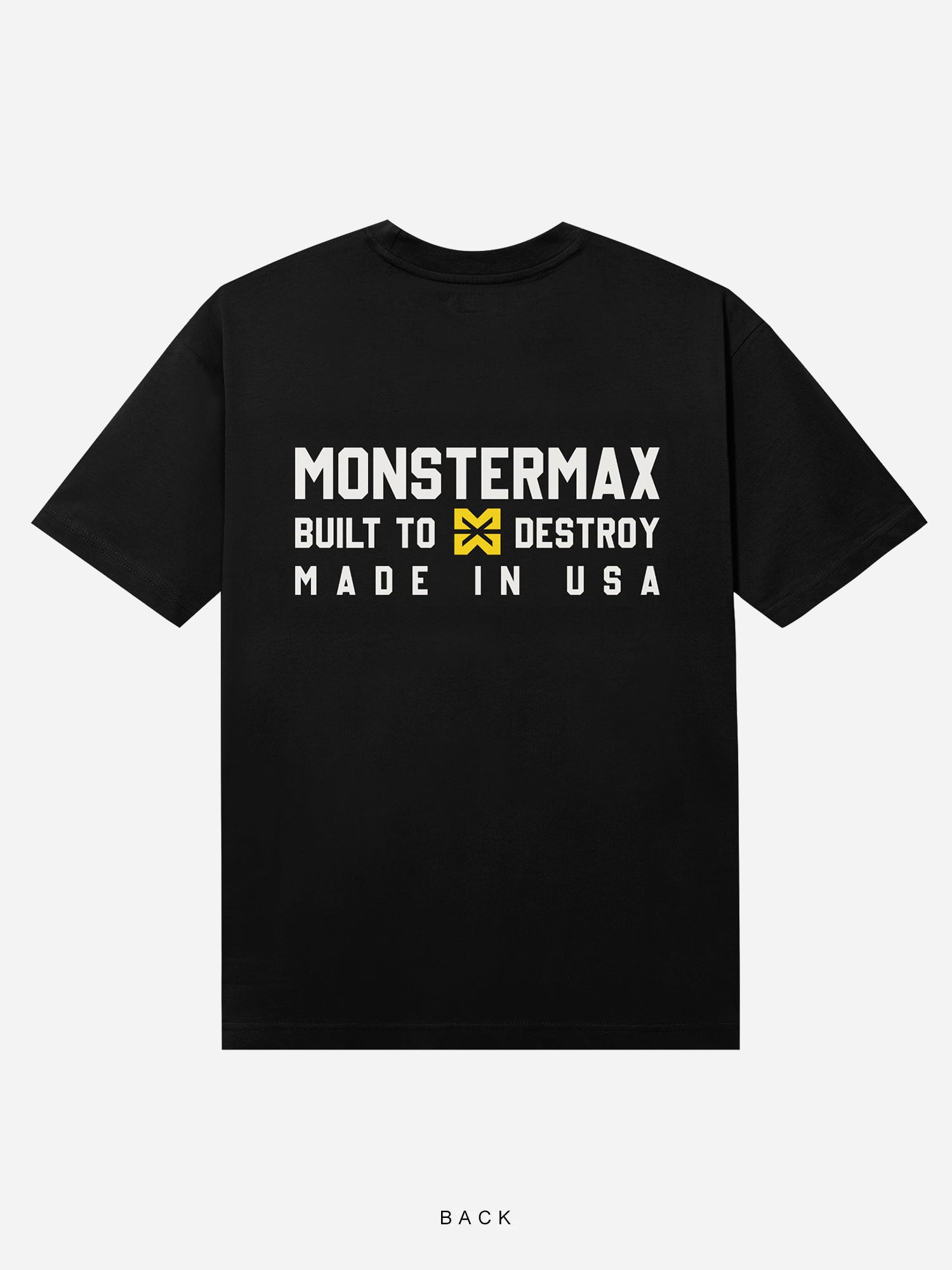 MONSTERMAX JUMP BLACK TEE