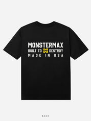 MONSTERMAX JUMP BLACK TEE