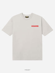 MONSTERMAX PAINTED LOGO WHITE TEE