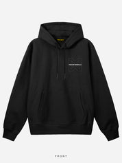 MONSTERMAX SCHEMATIC BLACK HOODIE