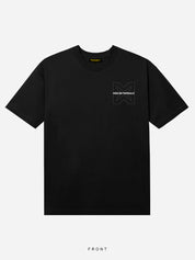 MONSTERMAX SCHEMATIC BLACK TEE